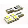 Lampada Led T10 W5W 4 Smd 5050 No Polarit� Bianco 12V Luci Targa Portiere