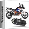 MOTOTOPGUN mivv scarico omologato cat-oem speed edge nero coppa carbonio compatibile con ktm 1290 super adventure/r/s/t 2021 2022 mototopgun