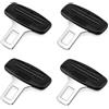 Topolenashop 4 Pezzi Ferma Cintura di Sicurezza Universali per Auto - Clip Attacco Cintura con Anima in Metallo, Compatibili con Auto, SUV e Furgoni, Installazione Rapida | QW076