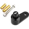 LIJUNSHANI Per H&ONDA Forza 350 750 Nss 350 Pcx 125 150 160 Adv 150 350 Xadv 750 Interruttore Di Controllo Del Freno Di Stazionamento(Black)