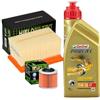 E-BIKERS KIT TAGLIANDO COMPATIBILE BMW F 650 GS 2000 2001 2002 2003 2004 2005 2006 2007 OLIO POWER 15W50