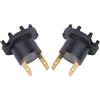 Yctze Coppia di Portalampada Portalampada Faro per adatto per 3 5 adatto per B28V510A3 adattatore portalampada adatto per 2de 3 bk 323 bj S3x697