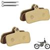 Xiciki Set di 2 pastiglie per freni Sur Ron, pastiglie freno di ricambio in metallo resistente per Surron Light Bee, pastiglie freno a disco per mountain bike con resistenza al calore, pastiglie freno