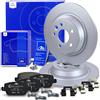 Generico ATE Set di freni per asse posteriore + dischi freno posteriori ¯ 302 mm e pastiglie freno posteriori Compatibile con FORD FOCUS Mk2 (DA_, HCP, DP), GALAXY Mk2 (WA6), KUGA Mk1, MONDEO Mk4 (BA7), S-MAX