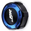 LXSKJ Motociclette Accessori Per BMW S 1000 RR S1000RR 2008-2018 2019 2020 2021 2022 2023 Accessori Per Moto Tappo Serbatoio Fluido Freno Anteriore Protezione(Blue)