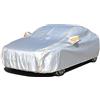 YYRHD-CZ Telo copriauto per BMW Serie 1 F40, telone per auto esterno antipioggia e resistente ai raggi UV con cerniera (Telo copriauto X1 Borsa portaoggetti X1 Lucchetto a combinazione X1)