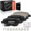 Frankberg Set di pastiglie dei freni incl. 4x Pastiglie dei Freni Anteriore Compatibile con Corsa D S07 Adam M13 Doblo MPV 119 223 Doblo Furgone/MPV 223 Replace# 1605226,1605184