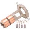 OUKENS Set spazzole ad anello collettore alternatore, kit di riparazione generatore 230090 di ricambio per Valeo