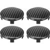 MINIKS 4 Pezzi Coprimozzo Auto Coprimozzi per VW Golf 5 6 7 8 GTE GTI GTD, Auto Tappi Copricerchi Antipolvere Copertura Mozzo Ruota Centrale Auto Accessori,STYLEA-60MM