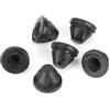 Psytfei 6 Pezzi Gommino di Copertura del Motore, Rivestimento Per Coperchio Motore In Gomma, Copertura Motore Trim Gomma Passacavo per PD100 PD140 PD170, 03G103184C
