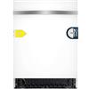 Cecotec Lavastoviglie Integrata 60cm Bolero Aguazero 6320 Full-BI White Glass D. 1900W, 15 Coperti, 8 Programmi, Display FullColor, Smart Wash, Turbo Dry+, AutoClean, Dual Zone Wash