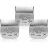 YAZIYIR Confezione da 3 lame in acciaio inossidabile 4FC per toelettatura di cani, compatibili con Andis, Oster A5, Heiniger, moser max 50,Wahl,misura lama 4FC da 3/8 pollici, lunghezza di taglio 9,5 mm