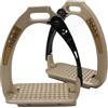 Horses Staffe Sicurezza Safety, Progettate per la Massima Sicurezza e Comfort del Cavaliere, Moderne ed Eleganti (Oro/Nero)