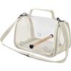 Generic Borsa da viaggio per uccelli, comoda gabbia da viaggio e design sicuro, 26 x 19 x 19 cm, gabbia per uccelli da viaggio, trasportino per pappagalli, fringuelli, calopsitte, ara o parrocchetto