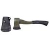 MFH Deluxe ascia 36cm, verde, con fodero,