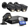 ANNKE 8CH 3K Lite DVR con Rilevamento Persone/Veicoli, 4x 1080P Visione Nottu...