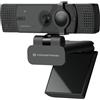Conceptronic AMDIS07B Webcam Nero 8,3 MP Microfono Integrato
