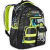 Mitama Zaino New Plus URBANSMILE, Nero, Zaino Scuola Elementare, 30 L, Super ...