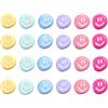 XFSRG 24 Pezzi Sorridente Calamite Frigorifero Simpatici 3D Emoji Forti Magnetic Decorative per Scuola Casa Cucina Ufficio(Set B)