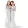 PIPITA Regalo per la sorella per la migliore amica, speciale amicizia per donne, ideale come regalo di compleanno per sorelle, in resina, dipinta a mano, ornamento per la casa di Natale
