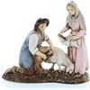 Moranduzzo Donne con Pecora da Tosare - Scala 1:22 per Presepe da 8 cm - STANDARD 8 - Statuine Indistruttibili, Dipinte a Mano, Stile '700, Prodotto Ufficiale, Made in Italy, Scultore M. Landi