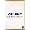 Dutch Frame Factory - Cornice 20x30 cm - Oro - Cornice per foto in Plastica con vetro plastico Antiriflesso - Cornice portafoto 20x30 cm - Easy