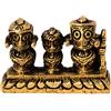 Generic Aashita Creations - Statua decorativa in ottone Jagannath Handicrafts (dorata)