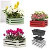 Bama Tina Flower CASSETTINA 25x15,5x10,5 Ass, Come da Foto