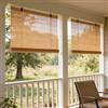 YYDPSHH Tenda A Rullo In Bamboo Naturale Tapparelle Avvolgibili Bamboo Esterno 45 50 60 110 120 140cm Cortina Di Bambù Tende Romane per Finestre Soggiorno Cucina Filtranti/Anti-UV/Traspiranti(W95xH150cm)