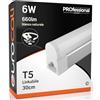 Eurocali LED Sottopensile 30cm Raccordabile T5 6W Bianco Naturale 4000K 660 lumen