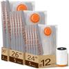 Towonshy Sacchi Sottovuoto per Vestiti con Pompa Senza Fili, Set da 12 Sacchi di Compressione Riutilizzabili per Viaggio, Valigia, Armadio e Organizzazione, 2 x 50 x 60 cm, 5 x 40 x 60 cm, 5 x 40 x 50 cm