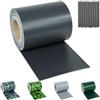 tectake® Rotolo Recinzione PVC 19 cm, Clip Montaggio, Resistente UV, Facile Installazione, Protezione Intemperie, Antistrappo, Frangivista Balcone, Paravento da Esterno - 70 m, Antracite