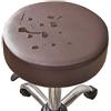 ZZDZW 1/2/4/6 Pezzi Copri Pouf Da Bar Rotondo Impermeabile Pelle PU Copriseduta Sedie Alta Elasticità Fodera Per Sedia Cuscino Copridivano Coprisgabello Da Bar Elastico Per Sedie ( Color : Coffee , Size : S
