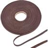 GOIEHIR Cinturino in Pelle Piatto, PU Cordoncino di Cuoio da 10 m x 8 mm, Cintura Piatta in Pelle, Cordoncino Piatto in Pelle per Braccialetti, Collane, Gioielli, Creazione di Cinturini per Stivali, Marrone