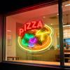 welinly Cartello al neon LED Pizza, Cartello luminoso Pizzeria, decorazione parete per ristorante, fast food, bar, camion di cibo, festa, cucina, grotta dell'uomo, camera da letto
