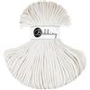 Bobbiny Corda intrecciata macramè di alta qualità, 5 mm, 100 m, colore: bianco sporco