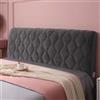 uyeoco Copritestiera Letto Copertura/Copri Testata Letto Matrimoniale/Singolo Imbottito Velluto Fodera Elastica Protezione, Coprire Antipolvere in Cotone Cover Addensare AntiGraffio Cuscino ( Color : #59 , S