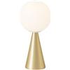 FontanaArte Fontana Arte Bilia Mini Lampada da Tavolo A Luce Diffusa By Gino Ponti - Ottone