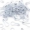 Anevous 200 spille da balia, in metallo, per lavori di artigianato, per lavori a maglia, colore: bianco
