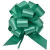 BOLIS 30 COCCARDE AUTOTIRANTI 3,0 CM MATRIMONIO AUTO CASA NOZZE BATTESIMO LAUREA COMUNIONE FIOCCO DIAM. 10 CM SVELTO STRIP (VERDE SMERALDO)