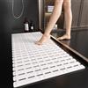 XIYUNTE Grande tappetino da doccia antiscivolo per anziani, 90 x 40 cm, tappetino da bagno antiscivolo per doccia interna, tappetino da doccia antiscivolo in TPE, con ventose, tappetino per vasca da