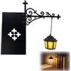 Generic Lanterna per Biblioteca - Illuminazione Decorativa per Scaffali, Lampada da Libreria in Legno Vintage, Mini Lampada a Sospensione per Scaffale, Luce Magica per Lettori Voraci, Decorazione per Angolo