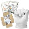 Lucky Hands® Kit per Impronte 3D | per stampi di mani | Idea regalo Festa della mamma (Kit per Bambino tutti)