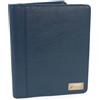 Catwalk Collection Handbags - Cartella Portadocumenti Pelle da Viaggio - Cartellina Porta Tablet e Documenti - Carpetta A5 - Angela - Blu