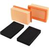 Cancanle Filtro Aria e prefiltro per STIHL BR350 BR430 BR450 SR430 SR450 soffiatore