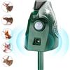 outsweat Repellente per Gatti Esterno, Repellente Piccioni Ultrasuoni Solare, Dissuasore per Uccelli, Ricarica USB & Energia Solare, Repellente Gatti Cani da Giardino per Piccione, Coniglio, Uccelli, Volpe