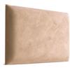 Muralo Pannelli Imbottiti per Pareti in Magic Velvet 60x40 cm - Cuscino da Parete Decorativo, Design Moderno e di Lusso per Camera da Letto e Soggiorno - Beige