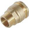 Somatherm for you - Law Mash Brass Branch for Tube PE D40 - M33/42 - Tecnologia Single Sens per il montaggio Garantire il giusto montaggio della connessione