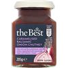 Morrisons Il miglior chutney di cipolle balsamiche caramellate, 205g