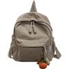 SCOFY FASHION Corduroy Anti Volo Piccolo Zaino per Donna Tracvel Mini Moda Daypack, R-10 Cachi, Taglia unica